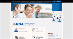 Desktop Screenshot of kdagmbh.de